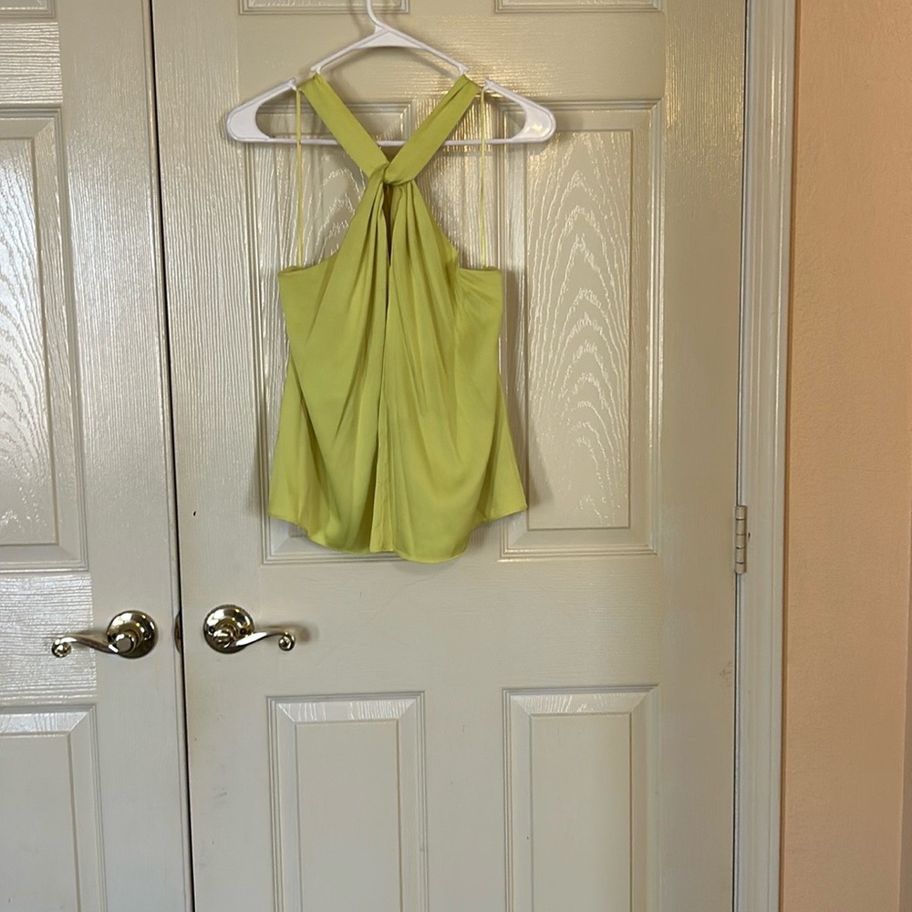 Lime Green Halter Top